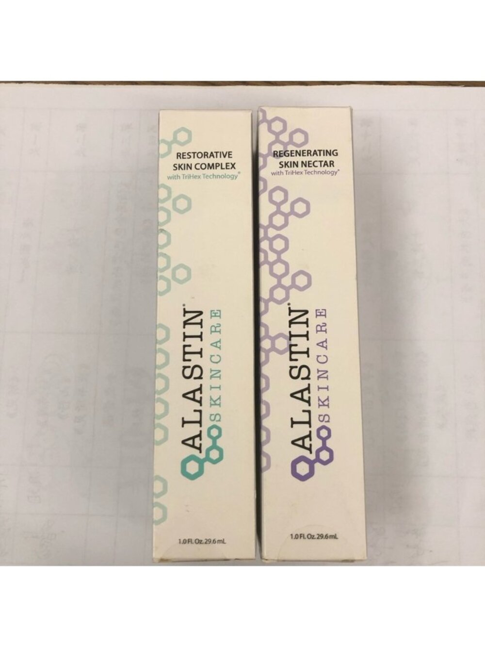 Alastin Skincare Restorative Skin Complex and Regenerating Skin Nectar Set